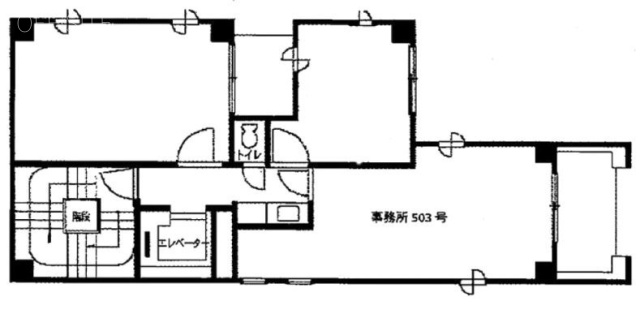 神田カトランビル503 間取り図
