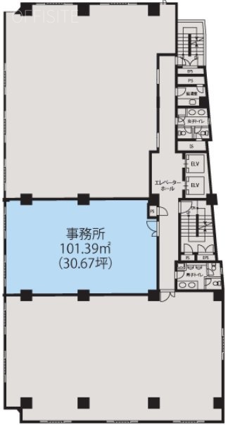 新麹町ビル2F 間取り図