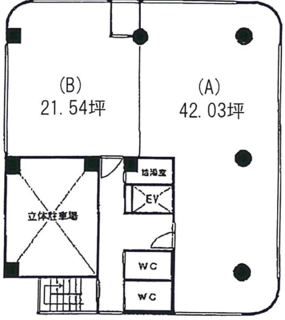 コウノビルMM21A 間取り図