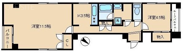 ステージ東池袋203 間取り図
