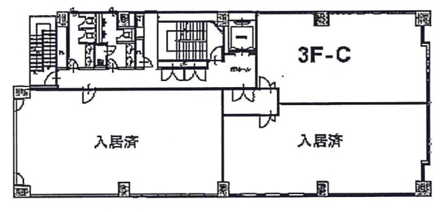 箱崎升喜ビルC 間取り図