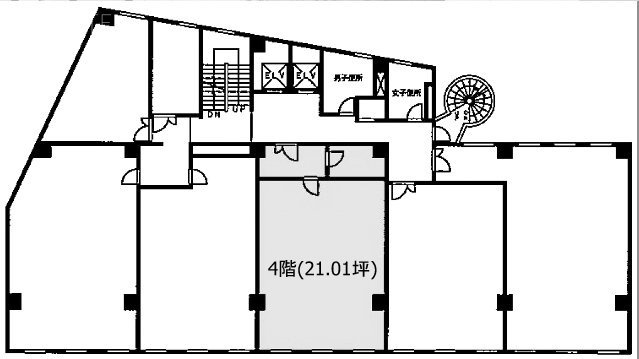 柳屋ビル404 間取り図