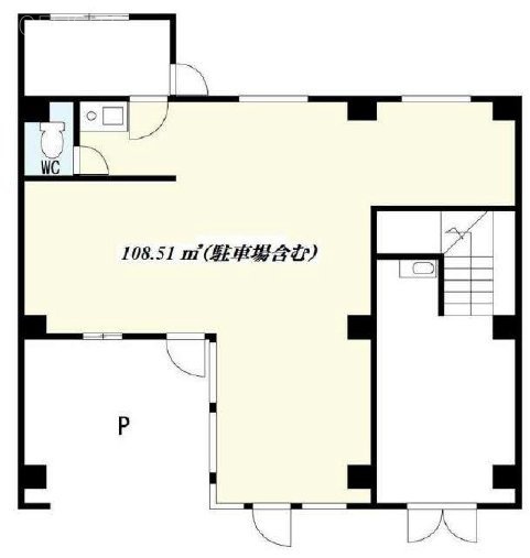 一(はじめ)ビル1F 間取り図