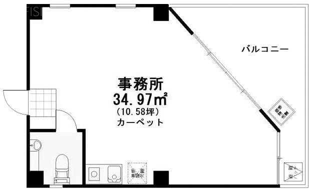 TSビル4F 間取り図