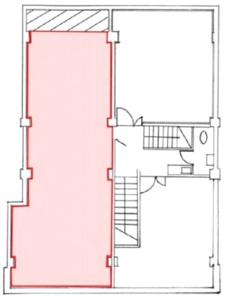 松岡八重洲ビル2F 間取り図