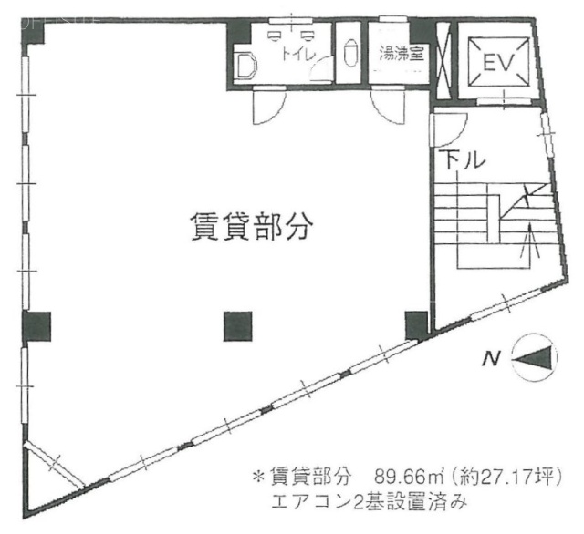 武井ビル6F 間取り図