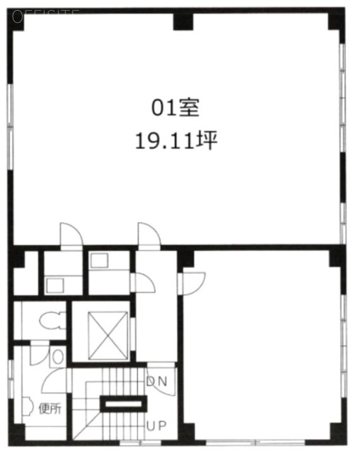 沼田ビル401 間取り図