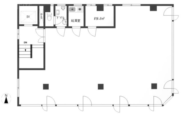 アーバンアートビル3F 間取り図