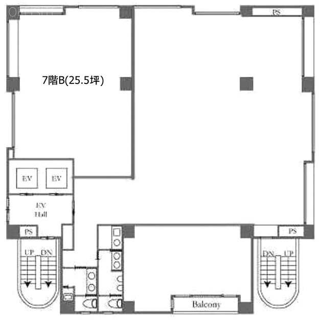 ヒキタカ木場ビルB 間取り図