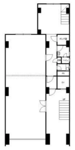 第40イチオクビル1F 間取り図