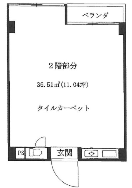 サンテックス岡本2F 間取り図