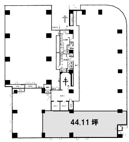 メットライフ新横浜ビル9F 間取り図