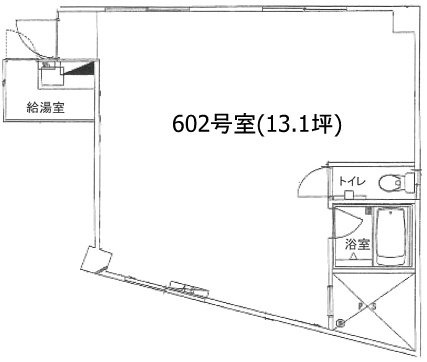 勝又ビル602 間取り図