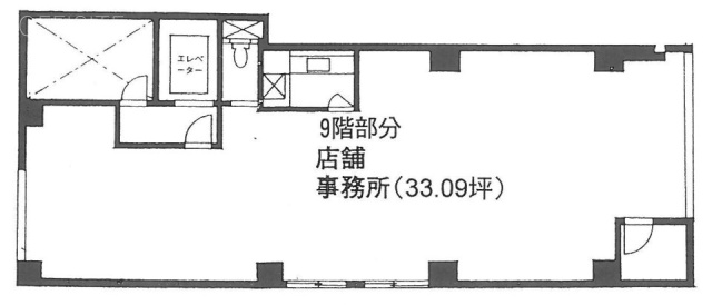 いすゞビル9F 間取り図