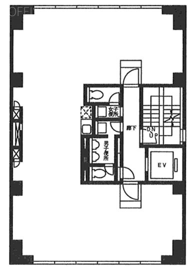 中村ビル3F 間取り図