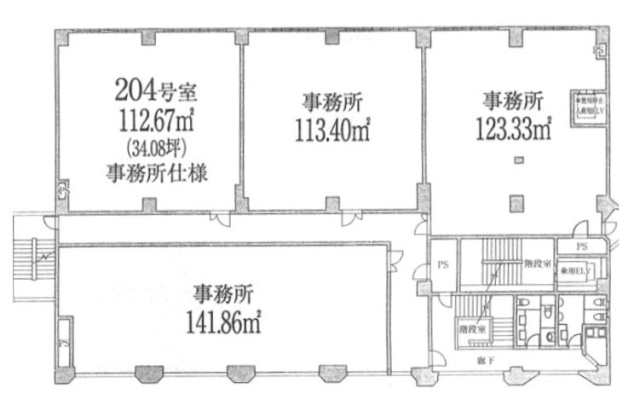 T’s garden越谷大袋204 間取り図