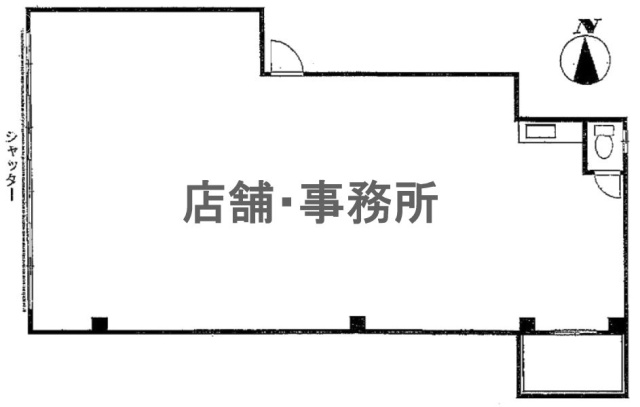 ヤチヨハイム1F 間取り図