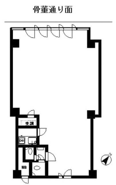 第2九曜ビル9F 間取り図