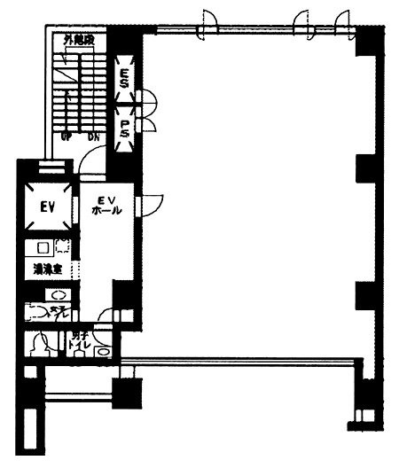 D’s VARIE御徒町2F 間取り図