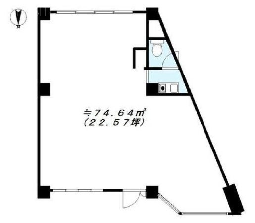 福ビル201 間取り図