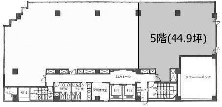 新横浜第3東昇ビル5F 間取り図