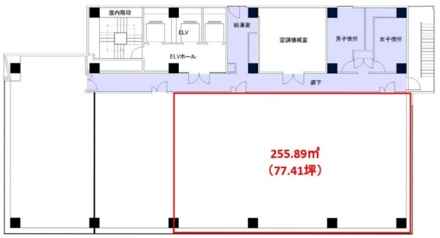 いちご川崎ビル402 間取り図