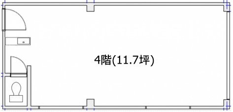 松浦ビル4F 間取り図