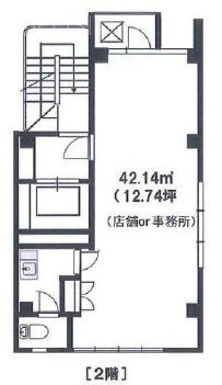 プランドール南麻布2F 間取り図