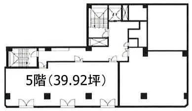 南幸折目ビル502 間取り図