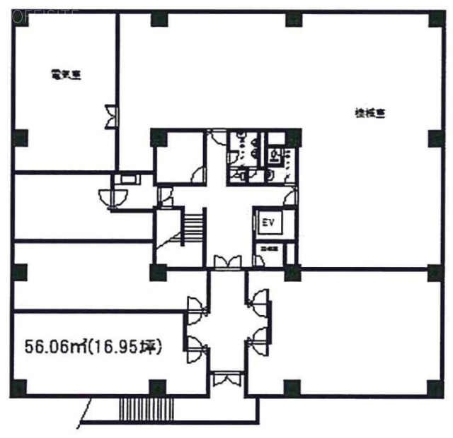 マリンビルB001 間取り図