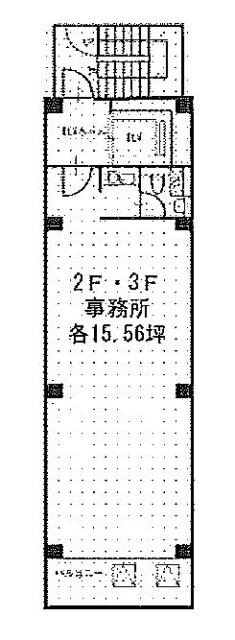 第二新洋ビル3F 間取り図