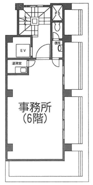 共同ビル西銀座61 間取り図