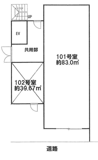 OMビル101 間取り図