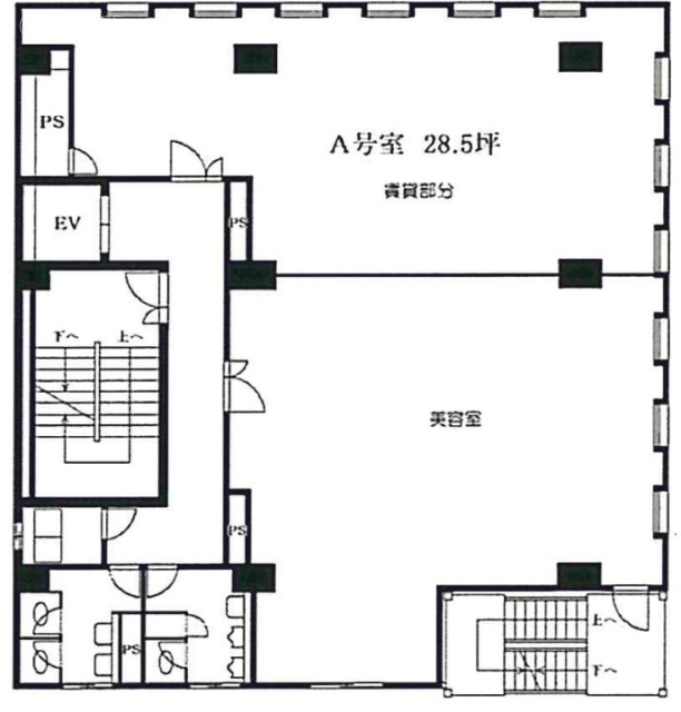 むつみビル2F 間取り図