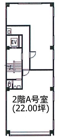 元木ビルA 間取り図