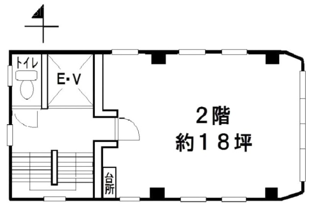 保坂神田ビル2F 間取り図