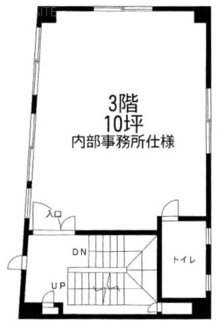 奥野ビル3F 間取り図