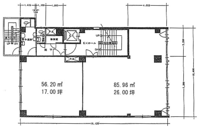 山商ビル5F 間取り図