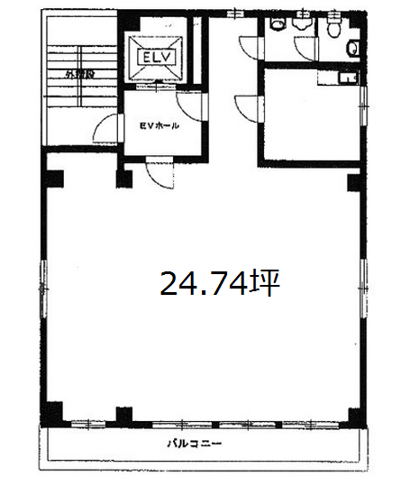 オリオンビル5F 間取り図