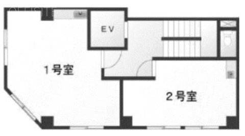 東京フジビル502 間取り図
