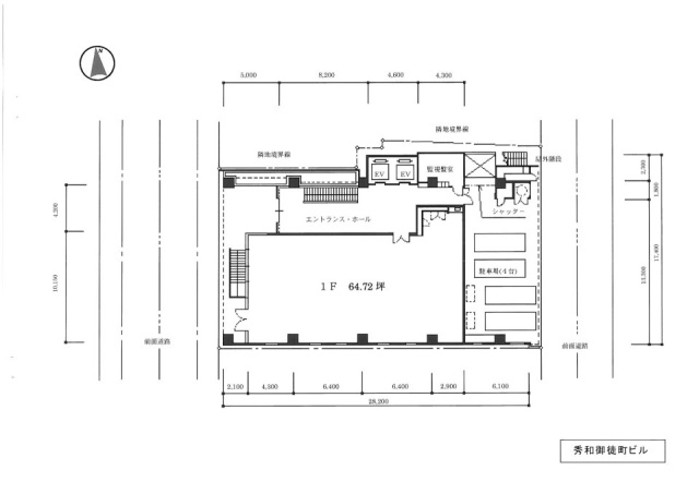 御徒町ビル1F 間取り図