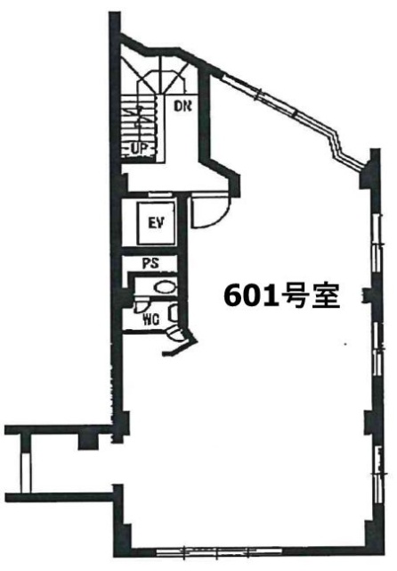 相模ビル601 間取り図