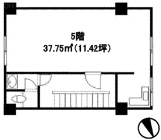 大和ビル5F 間取り図