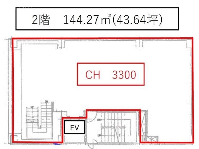 E-Harajuku2F 間取り図