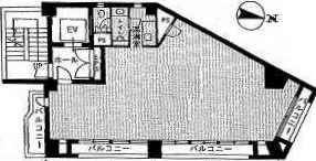 寺本ビル5F 間取り図