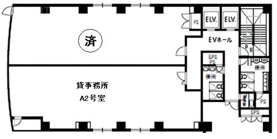 VORT横浜関内Ⅲ4B 間取り図