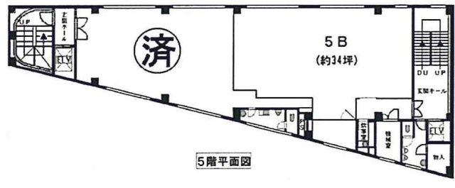 齋藤ビル5B 間取り図