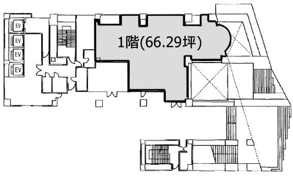 麹町クリスタルシティ101 間取り図