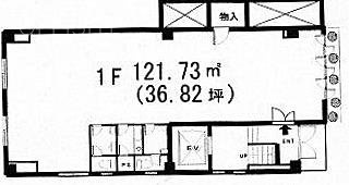 旭ビル1F 間取り図