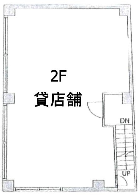 カミュ神宮前ビル2F 間取り図